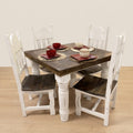 Meadowlark Square Dining Set - Two-Tone | Board & Bloom