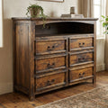 Cedar Hollow 6-Drawer Media Dresser | Board & Bloom