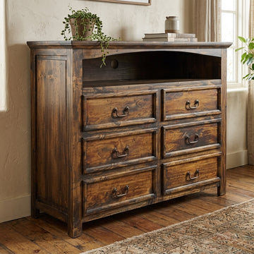 Cedar Hollow 6-Drawer Media Dresser | Board & Bloom