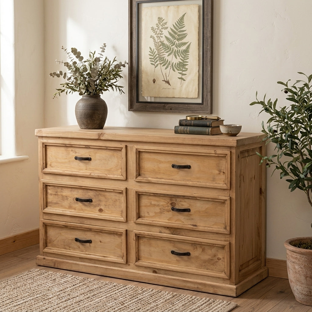 Prairie Rose 52 in Dresser - Honey | Board & Bloom