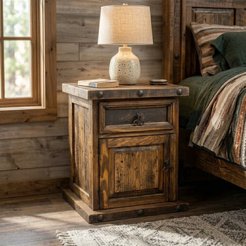 Briarwood Nightstand - Dark Wax Distressed | Board & Bloom
