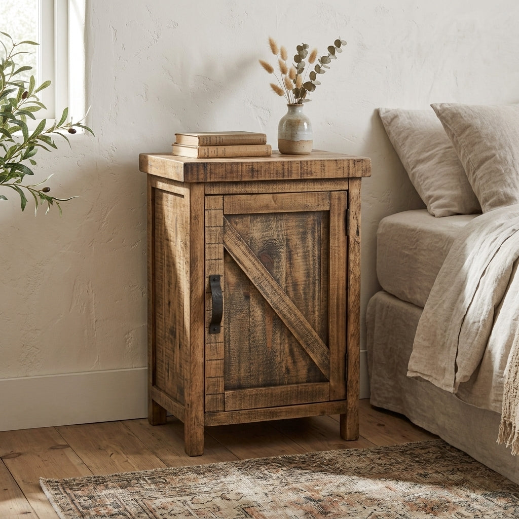 Fernbrook Nightstand - Weathered Finish | Board & Bloom