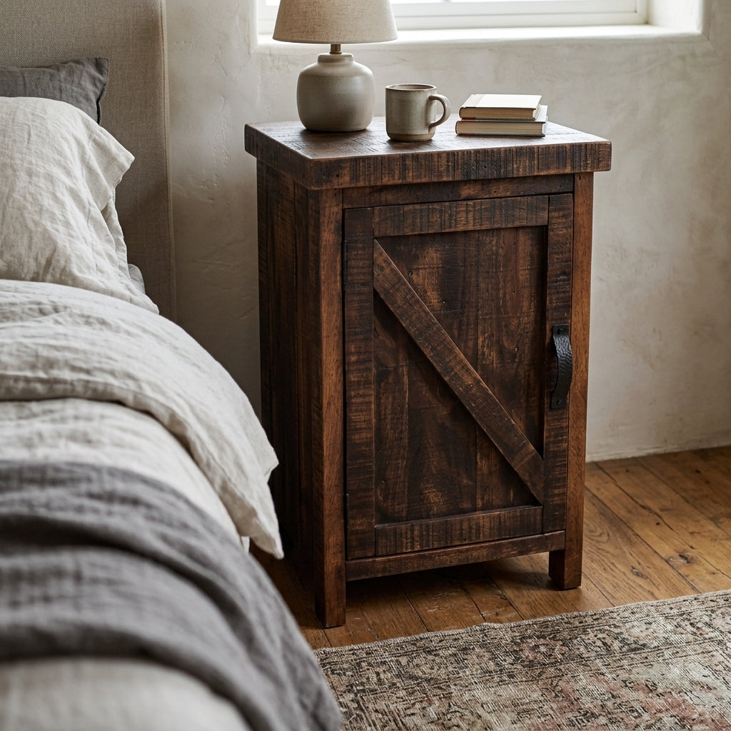 Fernbrook Nightstand - Dark Distressed | Board & Bloom