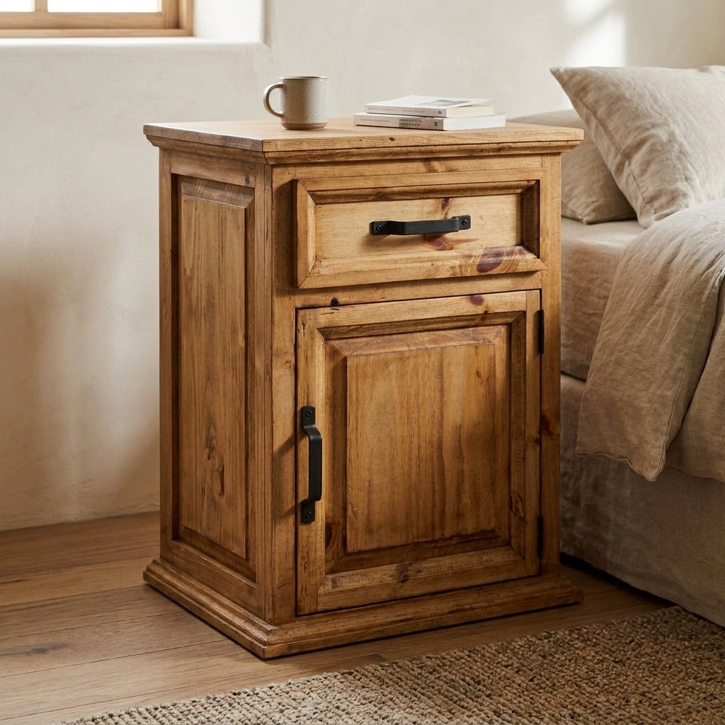Willow Bend 1-Drawer 1-Door Nightstand | Board & Bloom