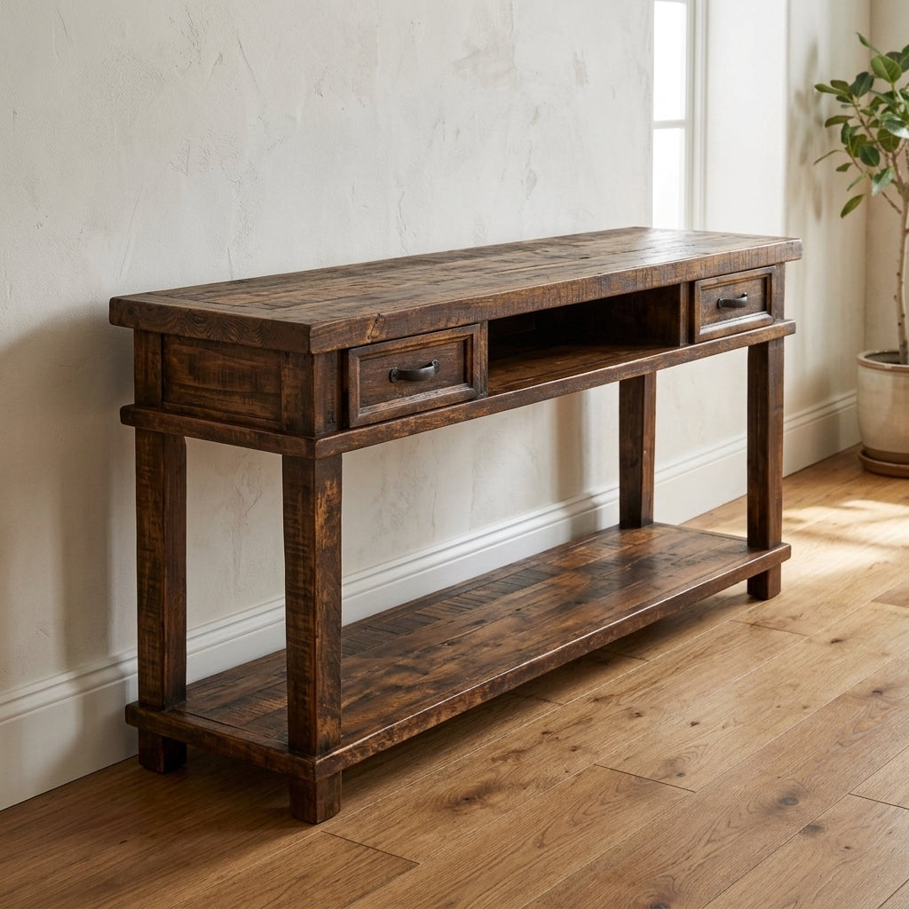Ridgeline 59 in Console Table - Distressed | Board & Bloom