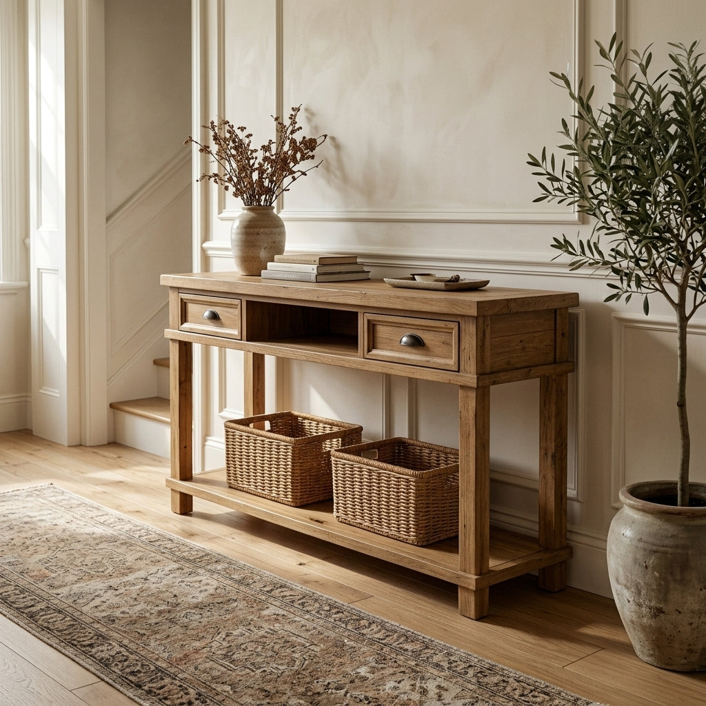 Ridgeline 59 in Console Table - Smooth | Board & Bloom