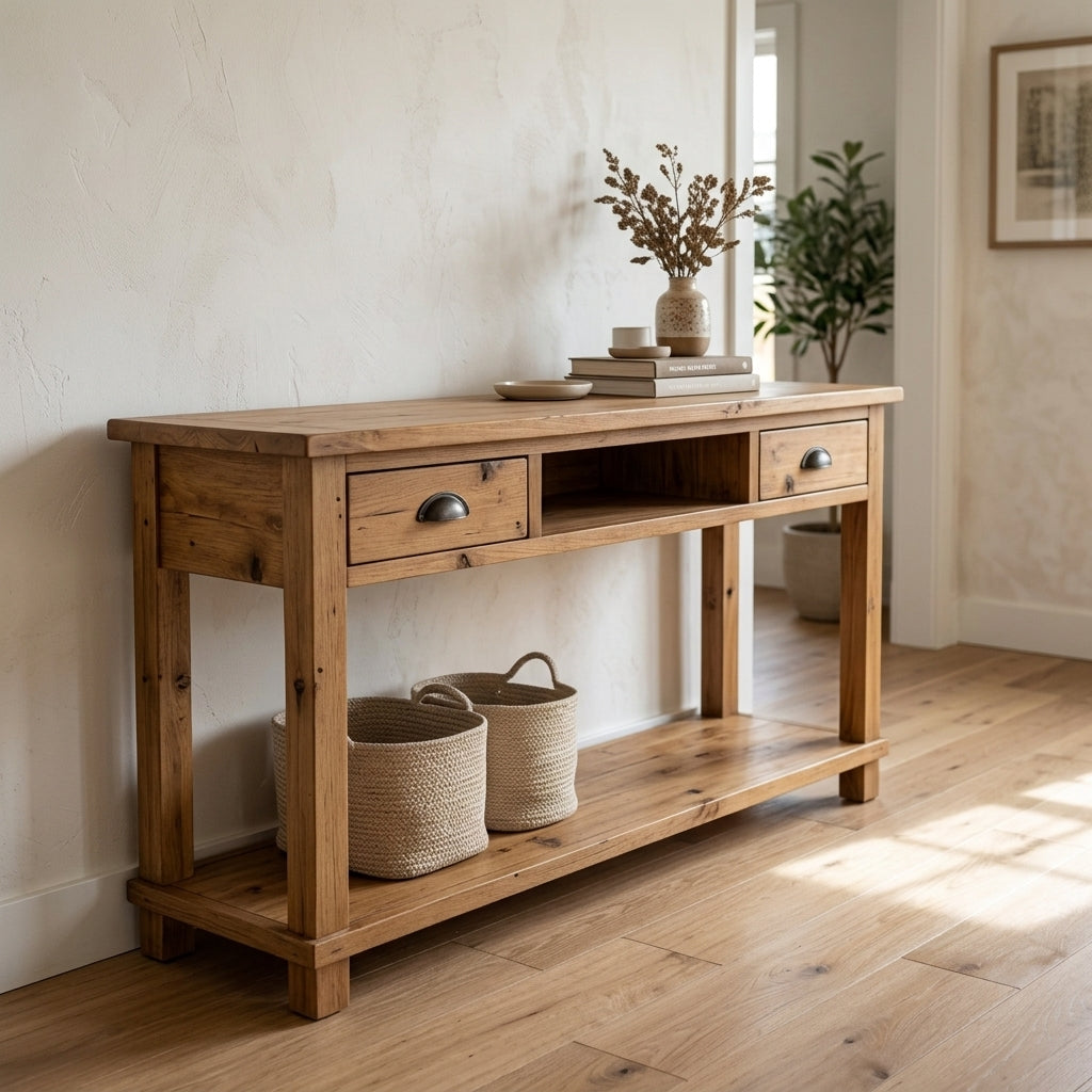 Ridgeline 59 in Console Table - Smooth | Board & Bloom